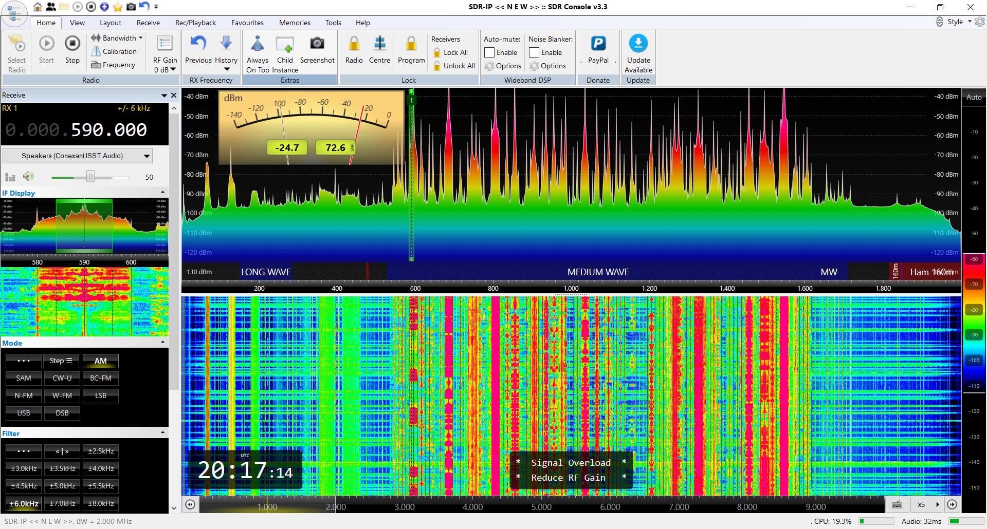 AM Band without filter