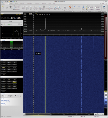 Just before crash, SDRplay RSP2pro