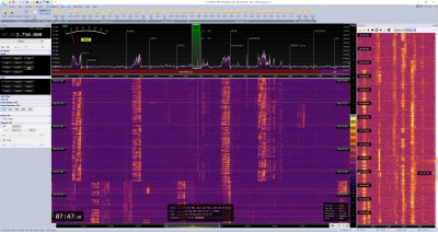 Data Recording playback, bitmap option