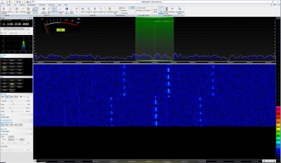 GB3MHZ 13cm PI4 signal being shifted 37Hz on screen re-centre